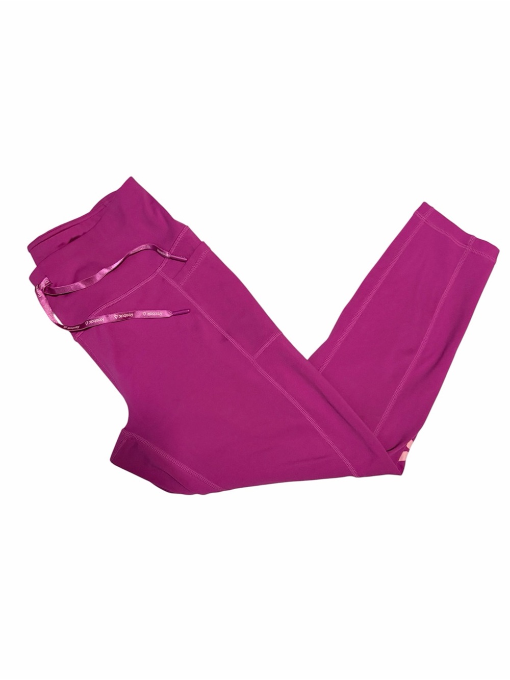 Reebok medium Women's Berry Magenta High-Waisted Athletic Leggings